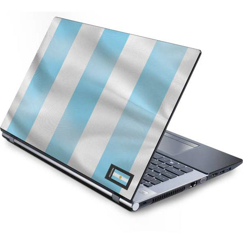 Argentina Soccer Flag Generic Laptop Skin